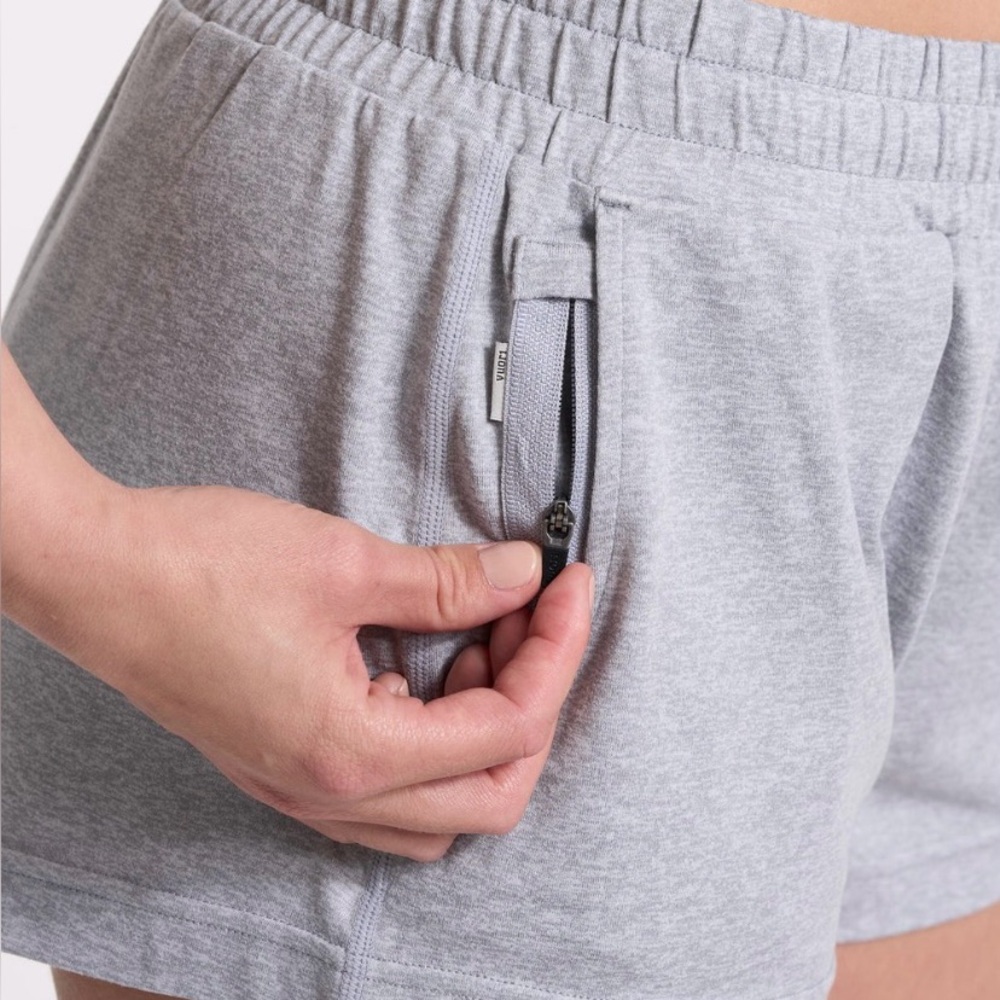 Vuori Halo Performance short, Gray, Small